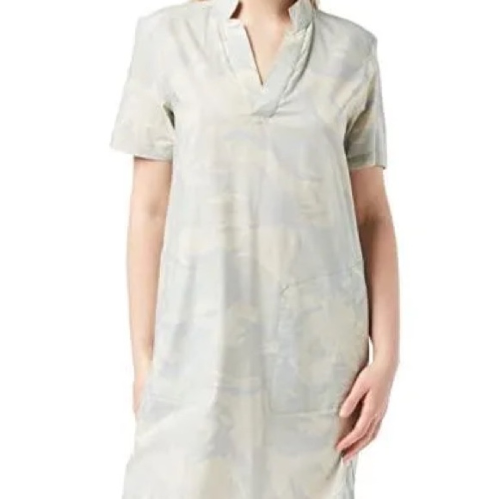 G-Star Cream V-Neck Blouse